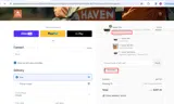 TRYHAVEN coupon verification screenshot