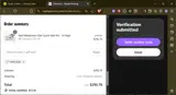 HAYLIE20 coupon verification screenshot