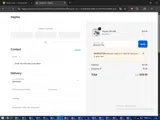 NEWSLETTER coupon verification screenshot