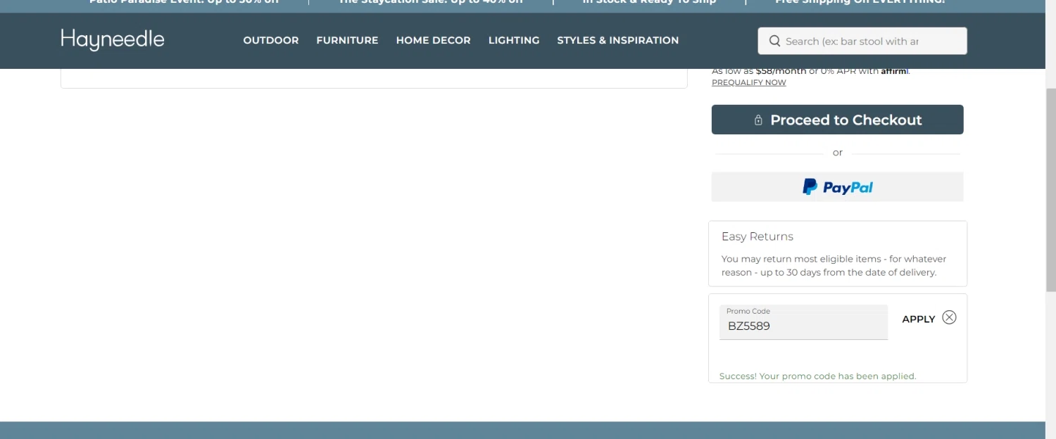 Hayneedle Promo Codes 50 Off December 2023