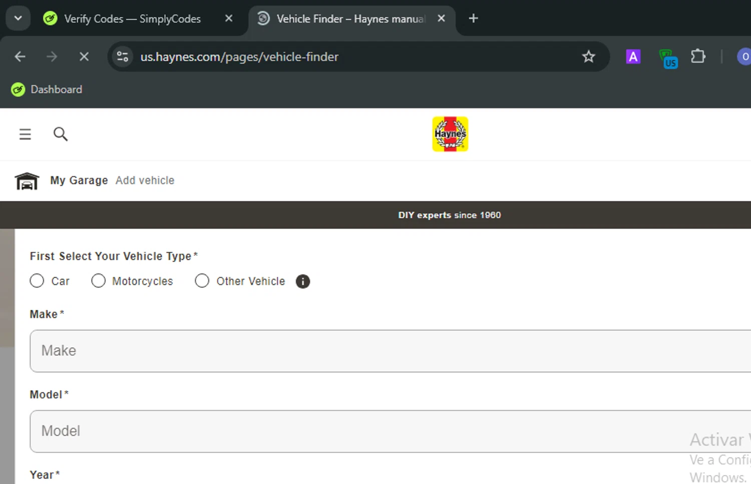 Haynes coupon code screenshot showing code EXCLUSIVE applied at Haynes checkout page. Uploaded by SimplyCodes community member SaturoGojo on Feb 16, 2025