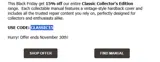 CLASSIC15 coupon verification screenshot
