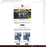 FREETECHBOOK coupon verification screenshot