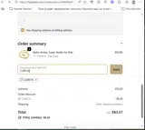 CUBS10 coupon verification screenshot