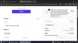EASTER15 coupon verification screenshot