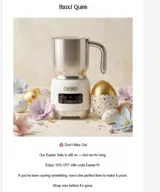 EASTER15 coupon verification screenshot