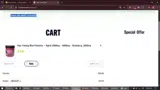 Haze Store coupon verification screenshot