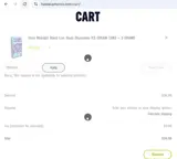 Haze Store coupon verification screenshot