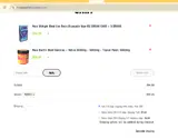 Haze Store coupon verification screenshot