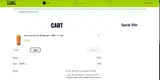 Haze Store coupon verification screenshot