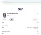 Haze Store coupon verification screenshot