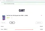 Haze Store coupon verification screenshot