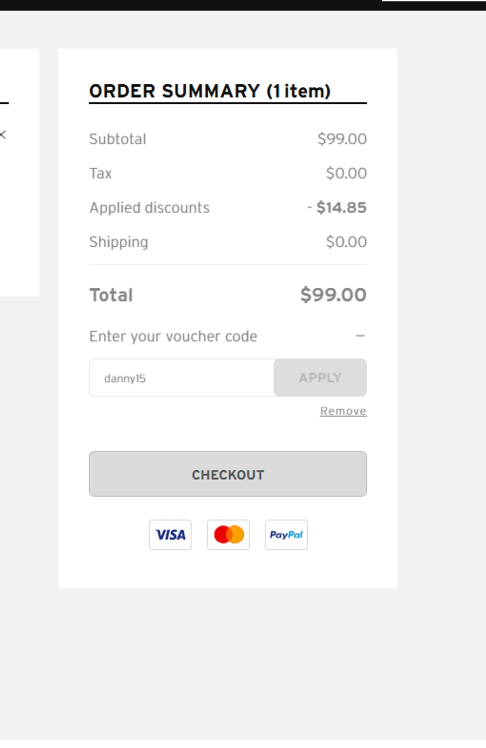 HEAD discount code screenshot showing code danny15 applied at HEAD checkout page. Uploaded by SimplyCodes community member Carlitoxxxxxxxxxxxxxxxxxxxxxxx on Jun 10, 2025