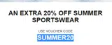 SUMMER20 coupon verification screenshot