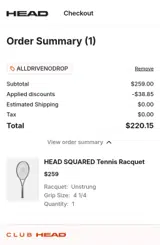 ALLDRIVENODROP coupon verification screenshot