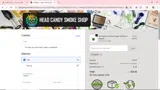 Head Candy Smoke Shop coupon verification screenshot