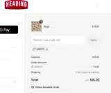 SAVE10 coupon verification screenshot