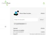 Healflux coupon verification screenshot