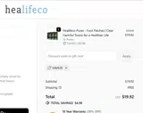 SAVE20 coupon verification screenshot