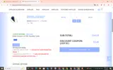 JOY10 coupon verification screenshot