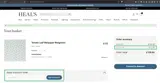 SANDERSON10 coupon verification screenshot