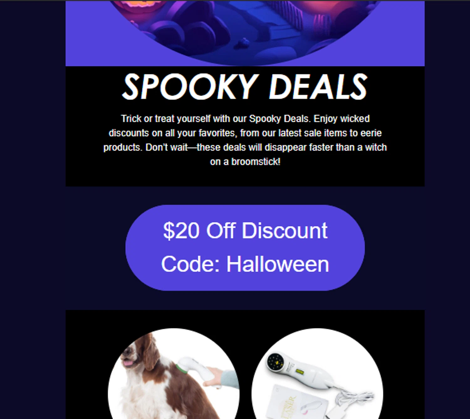 Domer Laser promo code screenshot showing code Halloween applied at Domer Laser checkout page. Uploaded by SimplyCodes community member ______________ on Oct 28, 2025