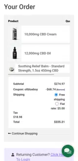 Oliblueboy coupon verification screenshot