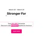 Healthy Bones Co. coupon verification screenshot