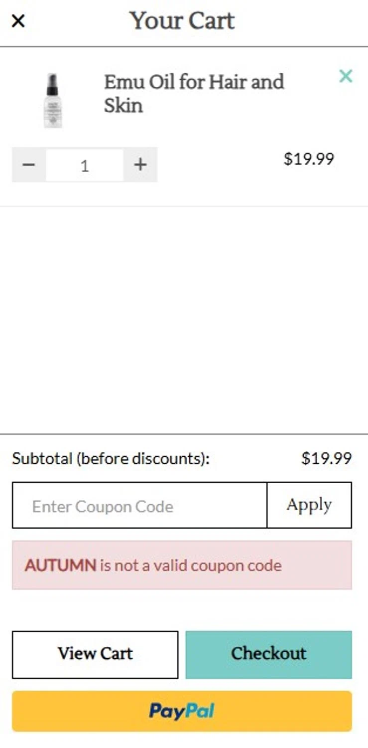 Healthy Hair Plus coupon code screenshot showing code AUTUMN applied at Healthy Hair Plus checkout page. Uploaded by SimplyCodes community member FortunateScholar5901 on Sep 21, 2025