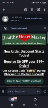 6off49 coupon verification screenshot