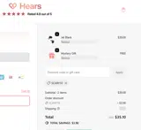SCARY10 coupon verification screenshot
