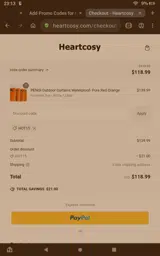 HOT15 coupon verification screenshot