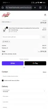 Val15 coupon verification screenshot