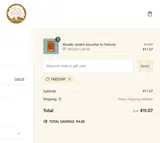 Hear Your Story coupon verification screenshot