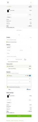 SAVE15 coupon verification screenshot