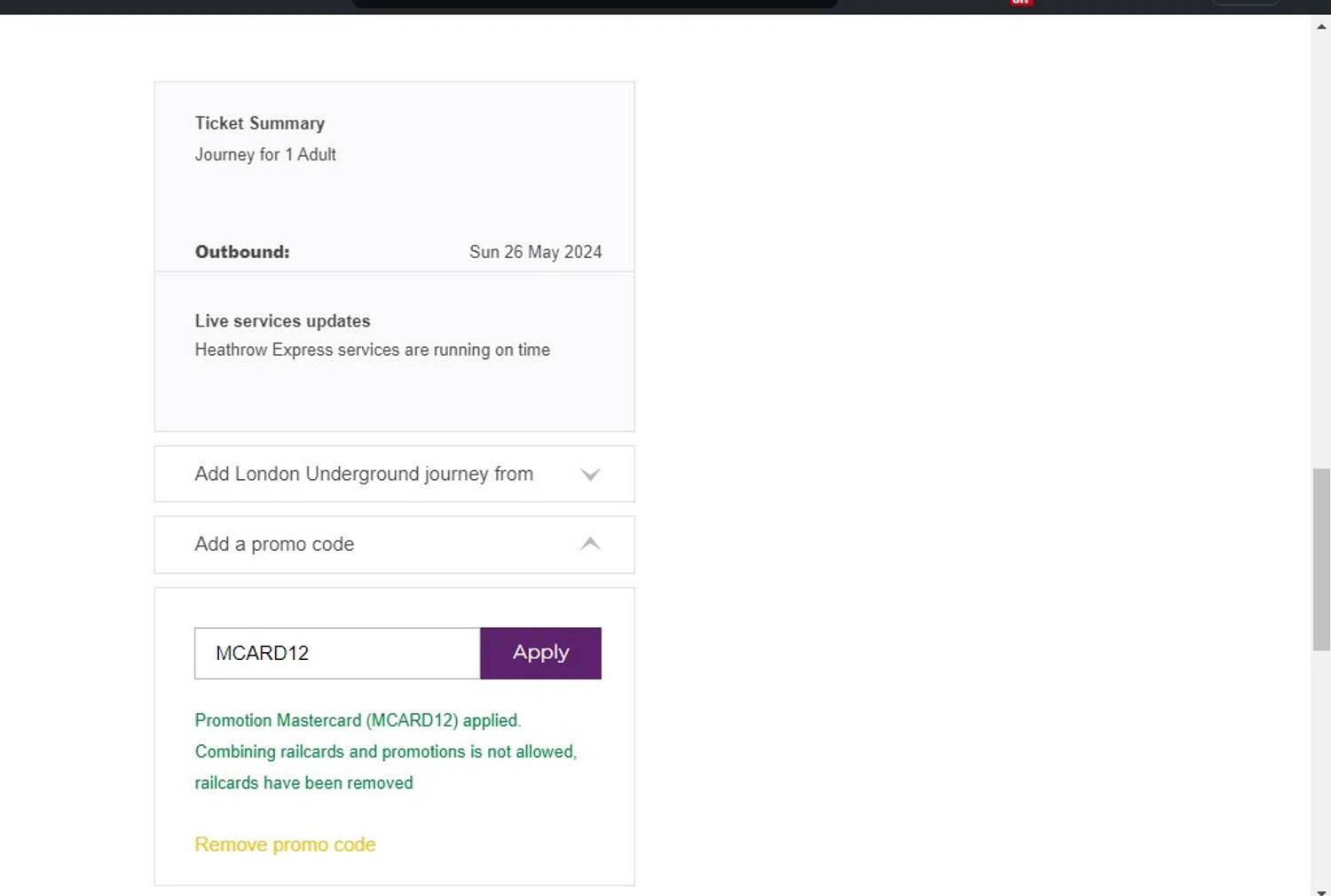 Heathrow Express Promo Codes 20 Off October 2024