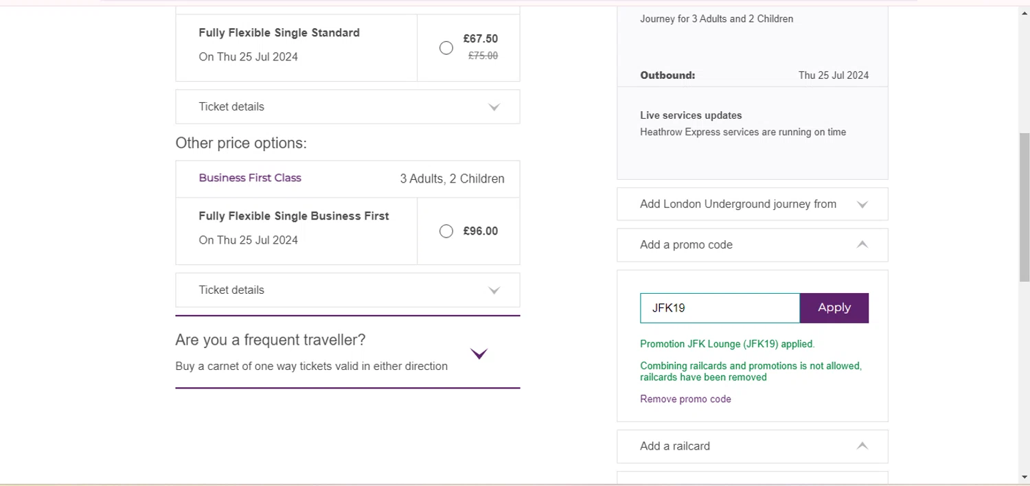Heathrow Express Promo Codes 20 Off October 2024