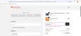 FIRSTFROST coupon verification screenshot
