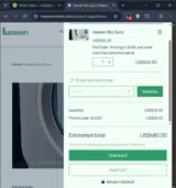ECO20 coupon verification screenshot
