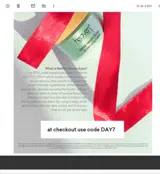 DAY7 coupon verification screenshot