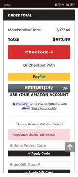 Heavy Duty Ramps coupon verification screenshot