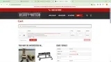 Heavy Hitch coupon verification screenshot