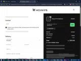 HEAVYS70 coupon verification screenshot