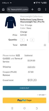 Pls20 coupon verification screenshot