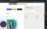 Hedge Apple coupon verification screenshot