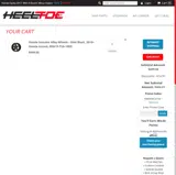 Heeltoe Automotive coupon verification screenshot