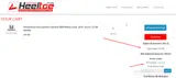 Heeltoe Automotive coupon verification screenshot