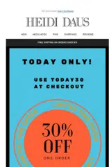 today30 coupon verification screenshot