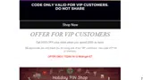 VIP150 coupon verification screenshot