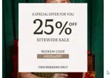 heidi25off coupon verification screenshot